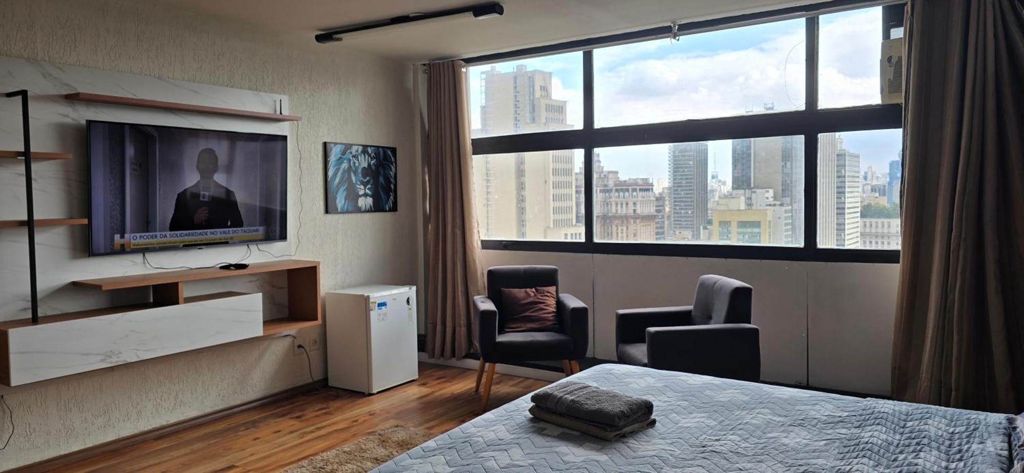 Edificio Mirante Do Vale Apartment เซาเปาโล ภายนอก รูปภาพ